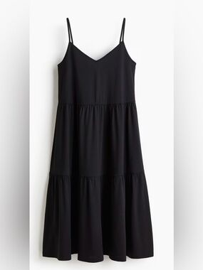 Plus size Black H&M jersey tank dress XXL 2X